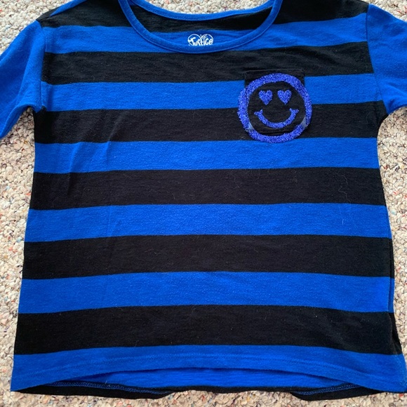 Girls Justice 3/4 length sleeve shirt - Picture 2 of 5